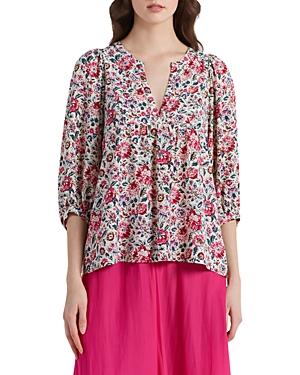 Gerard Darel Charles Floral Print Blouse