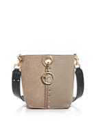 See By Chloe Gaia Leather & Suede Bucket Bag