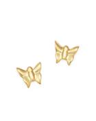 Moon & Meadow 14k Yellow Gold Butterfly Stud Earrings - 100% Exclusive