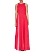 Ted Baker Madizon Contrast-inset Gown