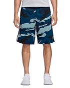 Adidas Originals Camouflage-print French Terry Sweat Shorts