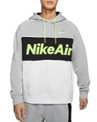 Nike Air Logo Color-block Hooded Sweatshirt