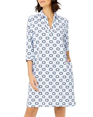 Foxcroft Angel Patchwork Print Dress