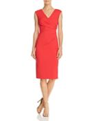 Adrianna Papell Ruched Sheath Dress