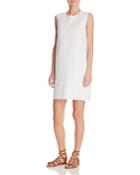 French Connection Bixa Broderie Embroidered Shift Dress