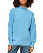 Whistles Knit Mock Neck Sweater
