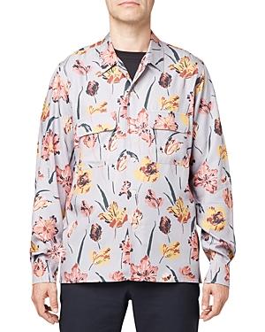 Ps Paul Smith Long Sleeve Floral Shirt