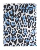 Gerard Darel Ghalil Leopard Print Wool & Cashmere Scarf