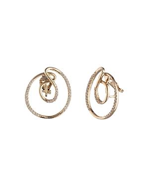Carolee Swirl Clip-on Earrings