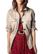 Zadig & Voltaire Love Now Shirt Jacket