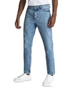 Reiss Wallis Slim Fit Washed Tapered Jeans