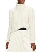 Ted Baker Vvera Extreme Sleeve Cable Sweater