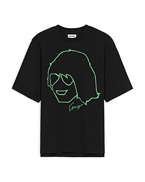 Kenzo Piped Graphic Tee