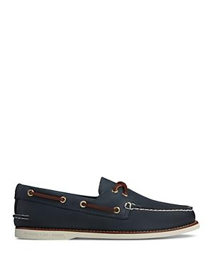 Sperry Men's Gold A/o Two Eye Slip On Boat Shoes