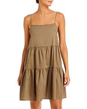 Enza Costa Cotton Tiered Dress