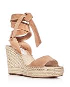 Kenneth Cole Odile Ankle Tie Espadrille Wedge Sandals