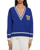 Sandro Palmo Varsity-style Sweater