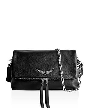 Zadig & Voltaire Rocky Pebbled Leather Crossbody