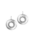 Ippolita Sterling Silver Glamazon Stardust Open Disc Pave Diamond Drop Earrings - 100% Exclusive