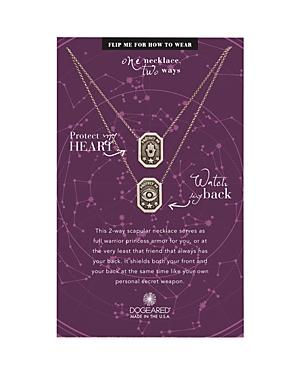 Dogeared Protect My Heart Necklace, 28