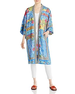 Johnny Was Midsummer Namaka Silk Kimono