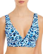 Tommy Bahama Palm Modern Leopard Bikini Top