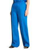 Marina Rinaldi Regolare Linen Straight Trousers