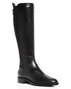 Aquatalia Women's Nastia Weatherproof Leather Low-heel Riding Boots