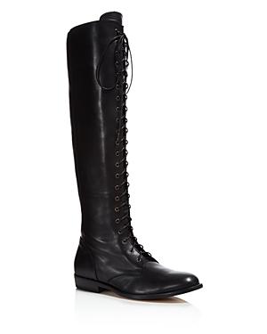 Belstaff Hepworth Lace Up Tall Boots