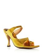 Bottega Veneta Women's D'orsay High-heel Slide Sandals