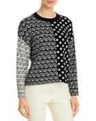 Weekend Max Mara Mixed Pattern Pullover Sweater
