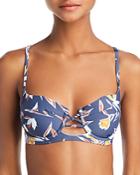 Dolce Vita Matisse Floral Underwire Bikini Top