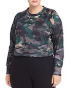 Nike Plus Dri-fit Camouflage Cropped Training Top