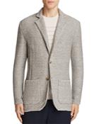 Eleventy Cotton Linen Blazer Sweater
