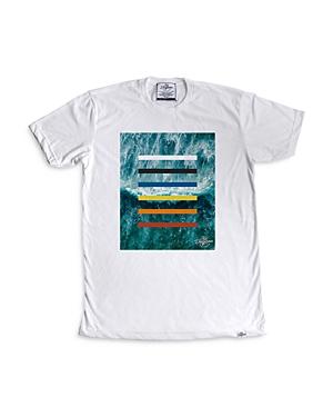 Kid Dangerous Ocean Cotton Blend Premium Heathered Graphic Tee