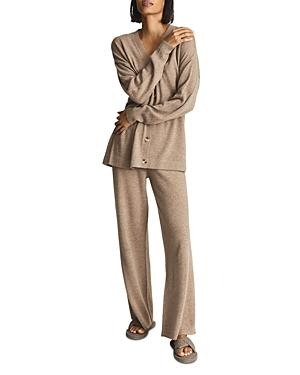 Reiss Jess Cashmere Wide Leg Pants