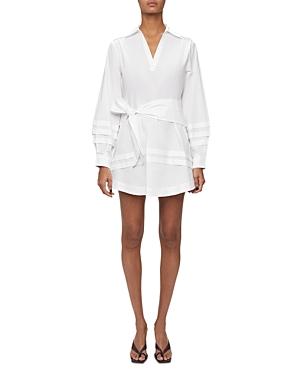 Jonathan Simkhai Leen Belted Shirt Dress