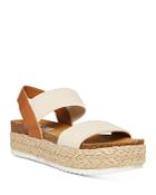 Steve Madden Women's Jaklin Stretch Strap Wrapped Platform Sandals