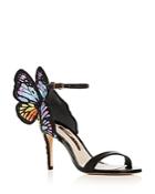 Sophia Webster Women's Chiara Embroidered Butterfly High-heel Sandals