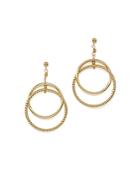 Interlocking Twisted Circle Earrings In 14k Yellow Gold - 100% Exclusive