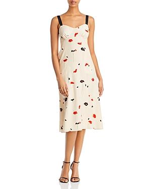 Jason Wu Silk Printed Slip Dress