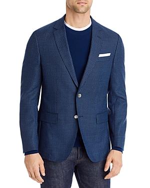 Boss Hutson Tonal Houndstooth Slim Fit Sport Coat