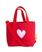 Kerri Rosenthal Imperfect Heart Mini Tote