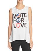 Chaser Vote For Love Tank - 100% Bloomingdale's Exclusive