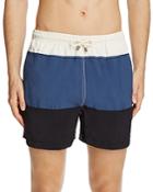 Solid & Striped Classic Color Blocked Swim Trunks