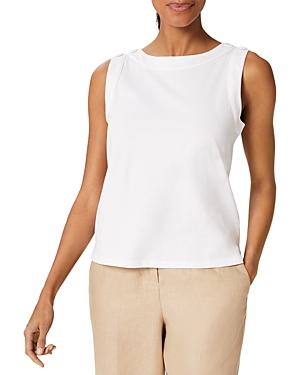 Hobbs London Maddy Button Trim Tank Top
