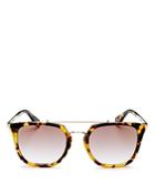 Marc Jacobs Brow Bar Square Sunglasses, 50mm