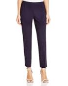 Lafayette 148 New York Stanton Stretch Wool Ankle Pants