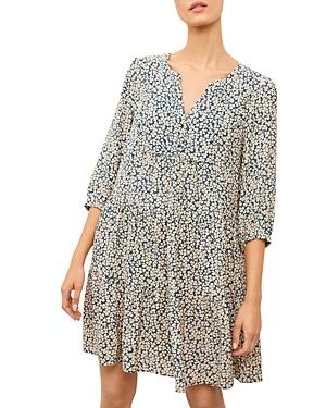 Gerard Darel Savina Clover Print Oversized Dress