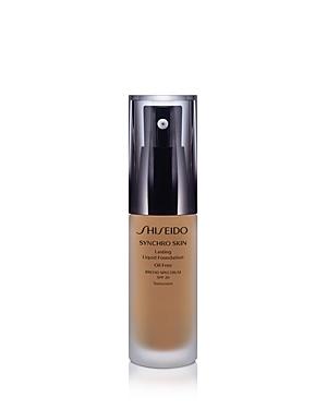 Shiseido Synchro Skin Lasting Liquid Foundation Broad Spectrum Spf 20